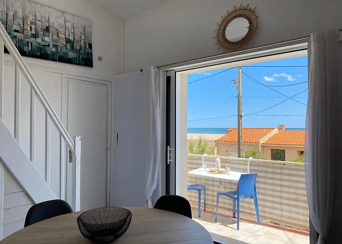 Joli Avec Vue Mer, Climatise Et Wifi شقة